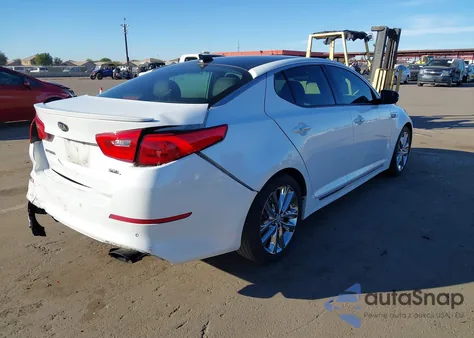 2015 Kia Optima Sxl Turbo z USA, uszkodzony, nr VIN 5XXGR4A66FG476064